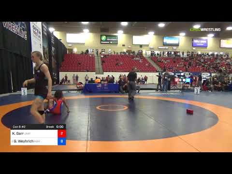 2018 Marine Corps US Open/Senior Women's Freestyle 53 Con 8 #2 - Kristi Garr (Unat) Vs. Gabrielle