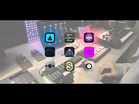 Music for Cyberpunk Movie? | AUM iPad Live Mix | haQ attaQ