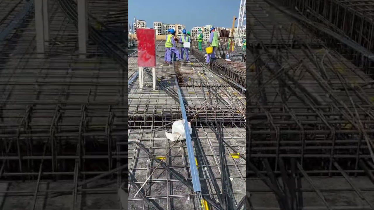 Post Tension Slab Procedure.#shortvideo #shorts
