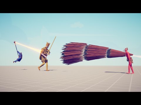 KING & HEALER vs EVERY GOD - Totally Accurate Battle Simulator