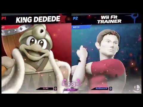 FLEX #21 Smash Ultimate - D3_Will (Dedede) vs. NickDistrict14(WFT) Winners Round 3