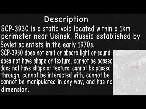 Scp-3930 The Pattern Screamer