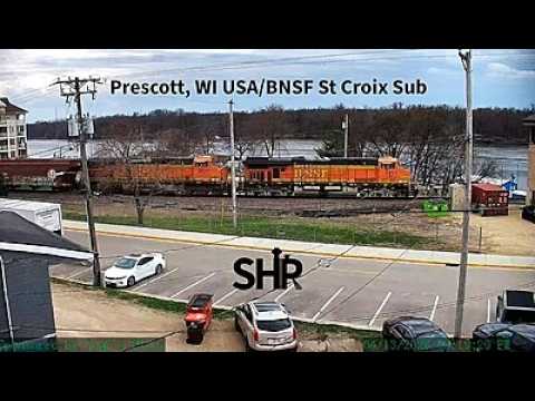 Live webcam view of Cámara este de trenes BNSF en Prescott