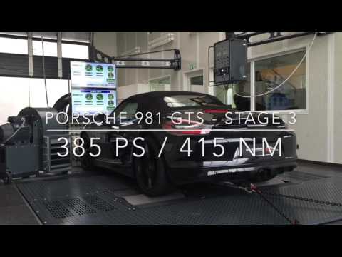 Porsche 981 S & GTS - Stage 3 - 385 PS / 415 NM