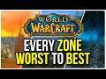 I Ranked EVERY Zone In Vanilla WoW World Of Warcraft