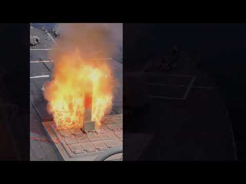 USN VLS MISSILE LAUNCH 2022.