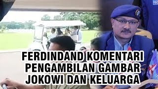 Beredar Video Pengambilan Gambar Jokowi dan Keluarga, Ferdinand Hutahaean Bandingkan dengan SBY