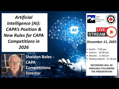 AI & the New CAPA Competition Rules - Dec 11, 2025 (7:00 pm Pacific)