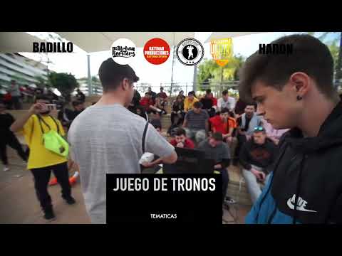 BADILLO vs HARON   1RA JORNADA FUL MALAGA 2019 Freestyle Underground League