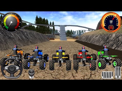 Impossible Dirt Quad Bikes Racing Game #2 - Extreme Motocross ATV Bike Stunts - Android IOS Gameplay