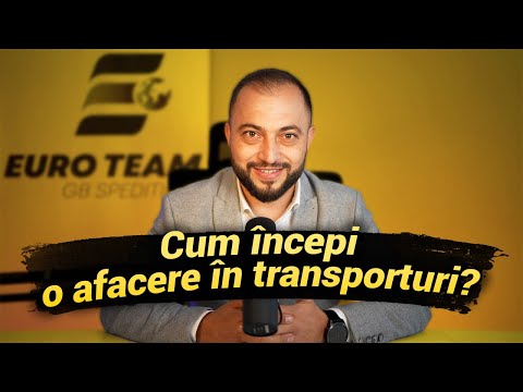 Cum începi o afacere în transporturi?