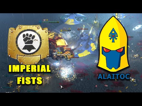 2v4 Imperial Fists vs Eldar – Against All Odds, Total Domination