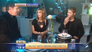 Today Show (Interview 23/08/10) - Mistakes - Delta Goodrem &amp; Brian McFadden