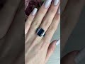 Серебряное кольцо с топазом Лондон Блю 6.778ct