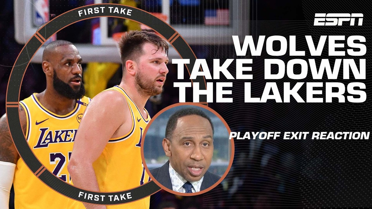 LAKERS GOT EXPOSED 🤯 Reacting to LA’s EARLY playoff exit ... is JJ Redick to blame?! 👀 | First Take