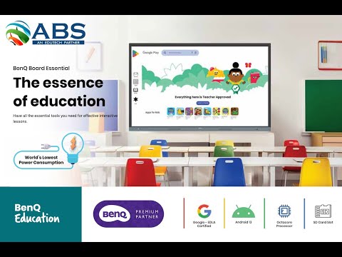 BenQ board essential- The Essence of Education