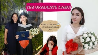 First time GLUTA DRIP! 😱 (GRADUATION VLOG + GRADUATION MAKE UP) #Graduation #Makeup #GlutaDrip