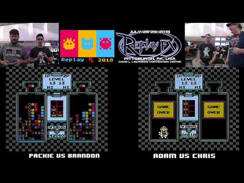 Replay Rx 2018 - Dr Mario Championship (DrMC) - Top 8 / Semi-finals / Finals