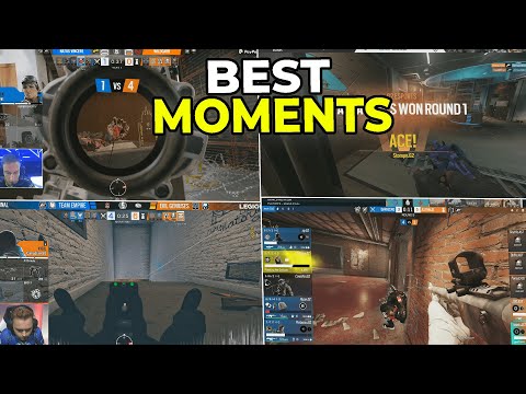 WHEN R6 SIEGE PROS MAKE LEGENDARY PLAYS (ICONIC MOMENTS)