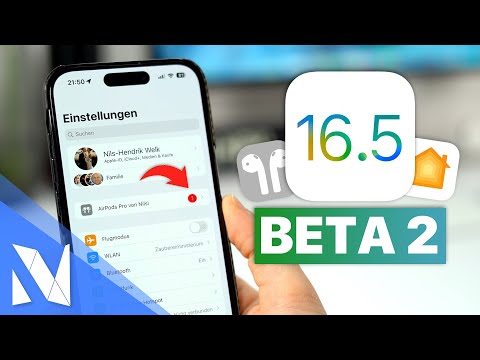 iOS 16.5 Beta 2 - Mehr Fehler als Features! (AirPods Update, Home & mehr) | Nils-Hendrik Welk