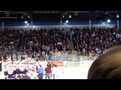 Moncton WildCats Game 6 win 2010 Presidents Cup!