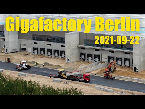 Giga Berlin | 2021-09-22 | Timelapse