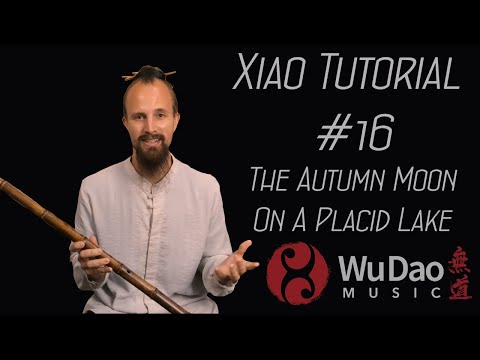 Xiao Tutorial #16 - The Autumn Moon On A Placid Lake #xiaotutorial #howtoplayxiao #wudaomusic