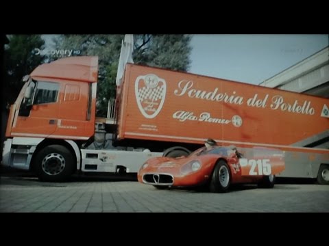 "Cars That Rock": Brian Johnson tests Alfa Romeo 33/2 Periscopica together with Arturo  Merzario
