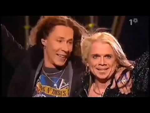 E-Type & The Poodles - Line Of Fire - LIVE at Melodifestivalen 2008 Andra Chansen Duel 1