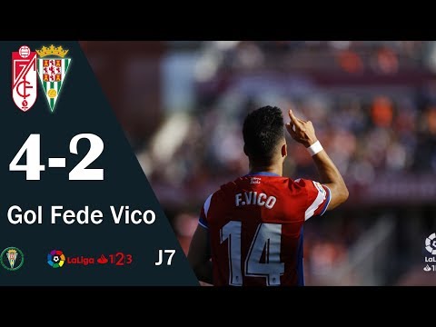 Gol de Fede Vico (1-0) | Granada 4-2 Córdoba | Liga 1,2,3 2018/19