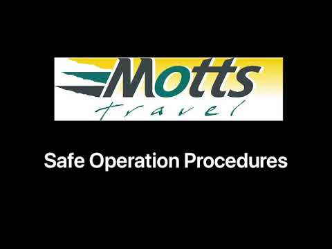 Motts Travel COVID-19 Safe Operation Procedures