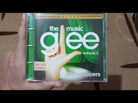 Unboxing CD Glee Cast - Volume 3: Showstoppers Deluxe album (Indonesia)