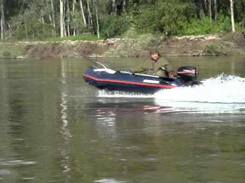 Превью видео о Продажа водной техники (лодка ПВХ) Nissan Marine Nissan Marine 2010 года в Новосибирске.