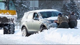 Fresh UK snow warning after hundreds left stranded | ITV News