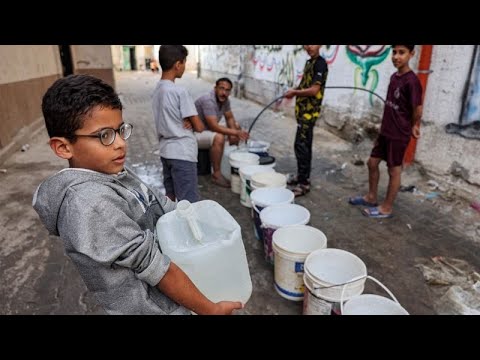 Gaza: Não é a fome, mas a sede é um grande perigo!