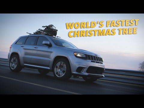 World's Fastest Christmas Tree: 181 MPH!
