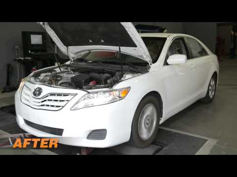 Overview of 2010-2011 Toyota Camry, 2.5L K&N Air Intake System