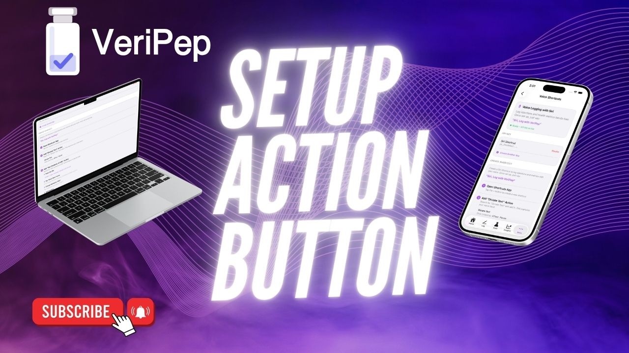 How to Set Up the Action Button for Injection Logging
