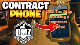 How to USE YOUR TAC MAP and PING a CONTRACT PHONE