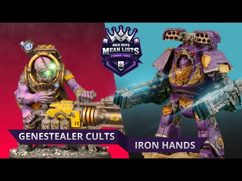 Genestealer Cults vs Iron Hands - Meta Mash - Warhammer 40k Battle Report