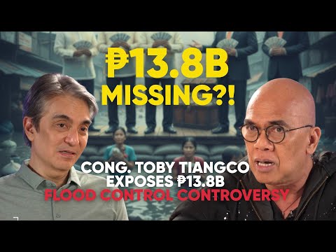 Cong. Toby Tiangco Exposes ₱13.8 BILLION Flood Control Controversy | Boy Abunda Interview