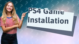 Can you install games on PS4 and play without disc?