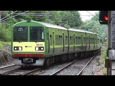 Irish Rail 8510 Class Dart Train number 8613 - Malahide Station, Dublin