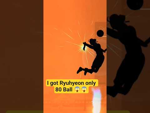 Finally I got Ryuhyeon only 80 balls The Spike volleyball cross #thespikevolleyball #volleyballgame