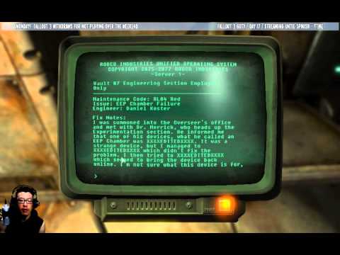 First Time Playthrough of Fallout 3 | Day 17 | Murder Pass, Vault 87, etc - 1 / 3