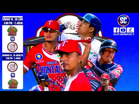 🔴🎥EN VIVO #Pomares2026.CHONTALES  🆚 LEÓN (Sala de Cuadrangulares TV ) 🔵 Faccebook 🔴 YouTube