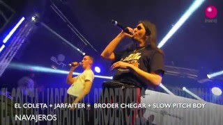 EL COLETA  + JARFAITER - NAVAJEROS  @OchoYMedioClub 04/03/2016 @ElColetaMO