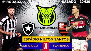 AO VIVO BOTAFOGO 0x3 FLAMENGO | BRASILEIRÃO SÉRIE A 6ª RODADA - 14/03/2026