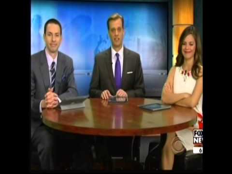 44 seconds: Joe Crain, Natalie Sparacio & Andrew Hansen seen on Letterman show
