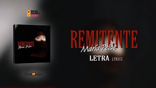 María Peláe - Remitente (Letra / Lyrics) [Benidorm Fest 2024] | HQ 4K